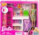 Mattel Barbie Wymarzona Spiżarnia Lodówka Zestaw z Lalką HJV38 - zdjęcie nr 4