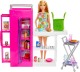 Mattel Barbie Wymarzona Spiżarnia Lodówka Zestaw z Lalką HJV38 - zdjęcie nr 1