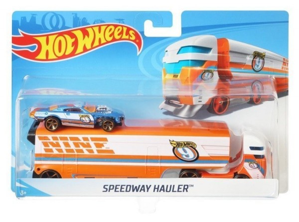 Mattel Hot Wheels Ciężarówka Speedway Hauler BDW51 DKF82 BDW51 DKF82