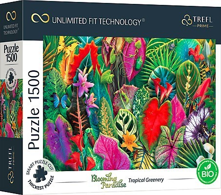 Trefl Puzzle 1500 elementów UFT Blooming Paradise Tropical Garden 26208
