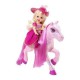 Mattel Barbie Shelly Muszkieterka na Koniu Różowa N8022 N8023 - zdjęcie nr 1