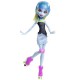 Mattel Monster High Upiorni Uczniowie na rolkach Lalka Abbey Bominable X3671 Y8349 - zdjęcie nr 1