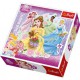 Trefl Puzzle Konturowe Disney Piękne Księżniczki 150 Elementów 39067 - zdjęcie nr 1