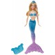 Mattel Barbie Perłowa Księżniczka Syrena Niebieska BDB47 - zdjęcie nr 1