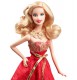 Mattel Barbie Collector Świąteczna Barbie BDH13 - zdjęcie nr 3