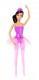 Mattel Barbie Baletnica ze Świata Fantazji Teresa Fioletowa CFF42 CFF45 - zdjęcie nr 1