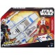 Hasbro Star Wars Hero Mashers Figurka z Pojazdem Pilot & Resistance X-Wing B3701 B3702 - zdjęcie nr 2