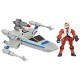 Hasbro Star Wars Hero Mashers Figurka z Pojazdem Pilot & Resistance X-Wing B3701 B3702 - zdjęcie nr 1
