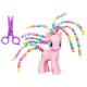 Hasbro My Little Pony Kucyk Szalona Fryzura Pinkie Pie B3603 B5417 - zdjęcie nr 1