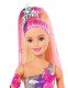 Mattel Barbie Gwiezdna Przygoda Barbie w Gwiezdnej Sukni DLT25 - zdjęcie nr 5