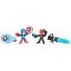 Hasbro Super Hero Mashers Avengers Micro figurki 2-pack Captain America vs Iron Skull B6432 B6689 - zdjęcie nr 2