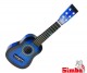 Simba My Music World Gitara Drewniana Niebieska 106833108 - zdjęcie nr 1