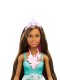 Mattel Barbie Księżniczka Kolorowe Fryzury Niebieska DWH41 DWH43 - zdjęcie nr 2