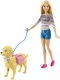 Mattel Barbie Spacer z Pieskiem Czyścioszkiem DWJ68 - zdjęcie nr 2