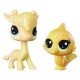 Hasbro Littlest Pet Shop Tęczowe Zwierzaki Żyrafa + Kanarek C0794 C0800 - zdjęcie nr 1