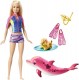Mattel Barbie Delfiny z Magicznej Wyspy Nurkowanie z Delfinem FBD63 - zdjęcie nr 1