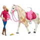 Mattel Barbie Interaktywny Koń + Lalka FRV36 - zdjęcie nr 1