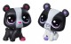 Hasbro Littlest Pet Shop Black&White Dwa Zwierzaki Misie C1848 C2151 - zdjęcie nr 1