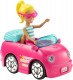 Mattel Barbie On The Go Mała Lalka + Pojazd FHV76 FHV77 - zdjęcie nr 2