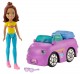 Mattel Barbie On The Go Mała Lalka + Pojazd FHV76 FHV79 - zdjęcie nr 1