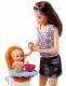 Mattel Barbie Opiekunka Dziecięca z Bobasem Zestaw do Karmienia FHY97 FHY98 - zdjęcie nr 2