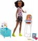 Mattel Barbie Opiekunka Dziecięca z Bobasem Zestaw do Karmienia FHY97 FHY99 - zdjęcie nr 1