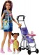 Mattel Barbie Opiekunka Dziecięca z Bobasem Zestaw Spacerowy FHY97 FJB00 - zdjęcie nr 1