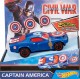 Mattel Hot Wheels Samochód Akcji Captain America DNG11 DNG13 - zdjęcie nr 1
