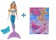 Mattel Barbie Perłowa Księżniczka Syrena Niebieska (BDB47 BGV22) + Książka CJD65 - zdjęcie nr 1