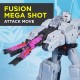 Hasbro Figurka Transformers Action Attackers Ultra Megatron E1885 E2066 - zdjęcie nr 4