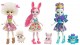 Mattel Enchantimals 3 Pak Bree Bunny + Patter Peacock + Lorna Lamb FMG18 - zdjęcie nr 1