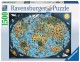 Ravensburger Puzzle 1500 elementów Kreskówkowa kula ziemska 163601 - zdjęcie nr 1