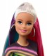Mattel Barbie Błyszczące Tęczowe Włosy FXN96 - zdjęcie nr 3