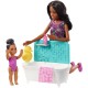 Mattel Barbie Opiekunka Dziecięca Zestaw z wanną FHY97 FXH06 - zdjęcie nr 2