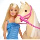 Mattel Barbie Lalka + Koń FXH13 - zdjęcie nr 3