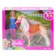 Mattel Barbie Lalka + Koń FXH13 - zdjęcie nr 4
