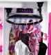 Mattel Barbie Garderoba Walizeczka Różowa + Lalka DPP72 DMT58 - zdjęcie nr 5
