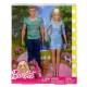 Mattel Barbie i Ken na Spacerze z Pieskiem FTB72 - zdjęcie nr 4