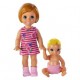 Mattel Barbie Rodzeństwo 2-pak Blondynka i Niemowlę GFL30 GFL31 - zdjęcie nr 1