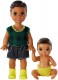 Mattel Barbie Rodzeństwo 2-pak Brunet i NIemowlę GFL30 GFL32 - zdjęcie nr 1