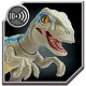 Mattel Jurassic World Dinoprzyjaciel Velociraptor Blue GFD40 - zdjęcie nr 9