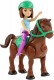 Mattel Barbie On The Go Mała Lalka + Kucyk FHV60 FHV62 - zdjęcie nr 2