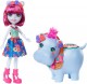 Mattel Enchantimals Lalka + Zwierzątko Hedda Hippo FKY72 GFN56 - zdjęcie nr 1