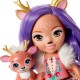 Mattel Enchantimals Duża Lalka + Zwierzątko Danessa Jelonek FRH51 FRH54 - zdjęcie nr 2
