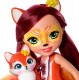 Mattel Enchantimals Duża Lalka + Zwierzątko Felicity Fox Lisek FRH51 FRH53 - zdjęcie nr 2