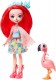 Mattel Enchantimals Lalka + Zwierzątko Fanci Flamingo FNH22 GFN42 - zdjęcie nr 1