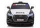 Auto Audi Q5 Policja Czarne na Akumulator - zdjęcie nr 2