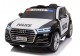 Auto Audi Q5 Policja Czarne na Akumulator - zdjęcie nr 3