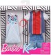 Mattel Barbie Ubranka dla Barbie i Kena 2-pak Denim GHX68 GHX69 - zdjęcie nr 3