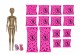 Mattel Barbie Color Reveal Kolorowa Maksiniespodzianka Park dla psów/Wieczór filmowy GPD54 GPD56 - zdjęcie nr 5